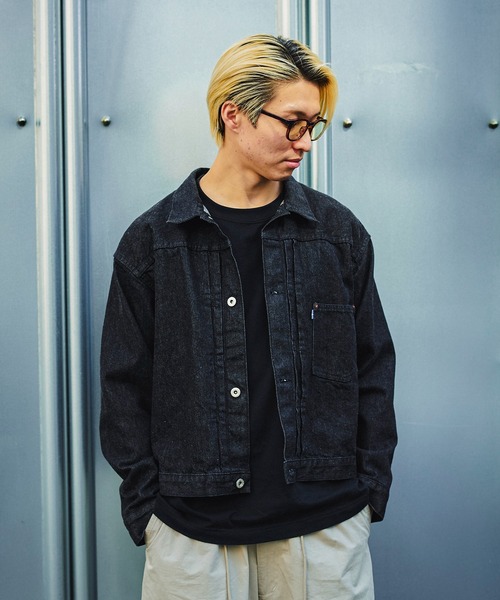 デニムジャケット gジャン REMI RELIEF GORDON MILLER別注 デニムジャケット メンズ レディースの画像