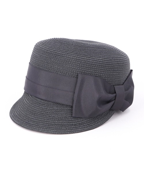 カシラ CA4LA HUMBERT グレー リボン ウールハット　キャスケット CA4LA（カシラ） 帽子 キャスケット HUMBERT.N4 レディース : ZOZOTOWN
