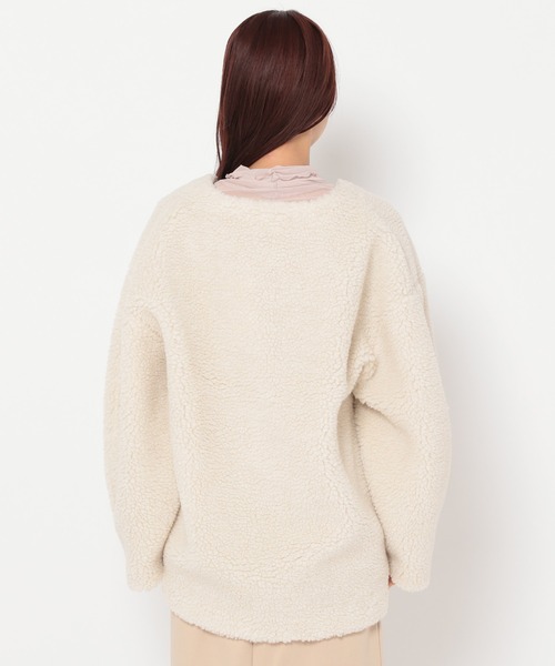 「mysty woman」 カーディガン FREE モカ レディース_画像3