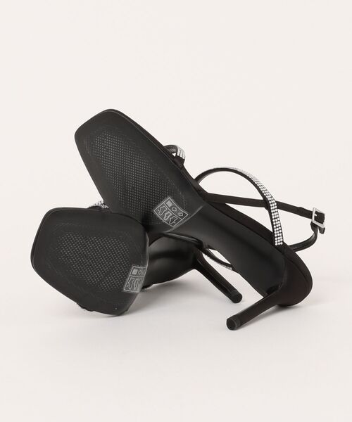 CHARLES ＆ KEITH サンダル Arona アロナ メタリッククリスタル