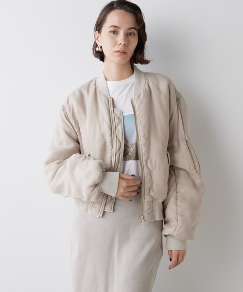 Whim Gazette（ウィム ガゼット） ブルゾン FREE ベージュ レディース