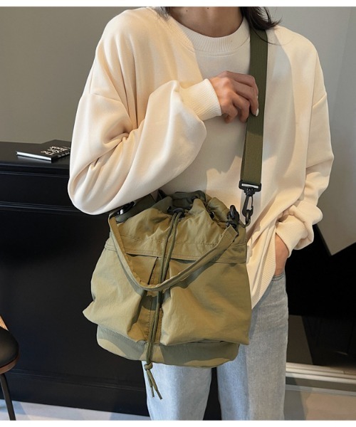 DEVICE ショルダーバッグ バッグ 3WAY 巾着バッグ レディース メンズ