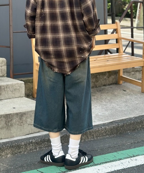 ビンテージデニムショートパンツ berberjin購入 Dime Classic Denim Shorts / Indigo (ダイム デニムショートパンツ