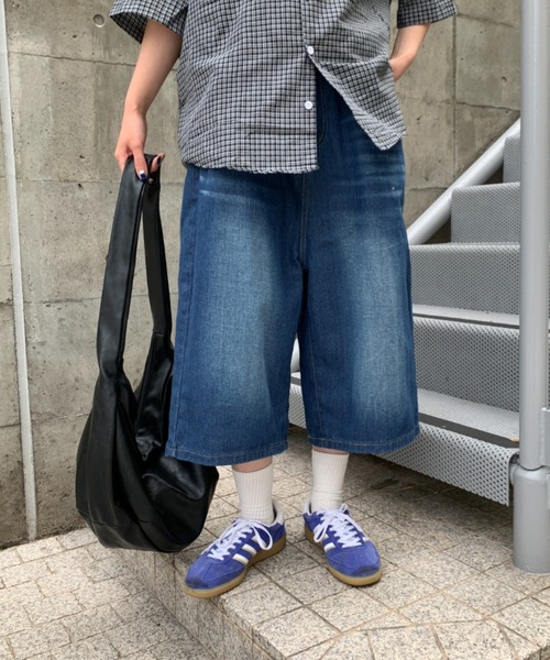 link lot ワイドパンツ ジーンズ 「26春夏新作」ヴィンテージ加工