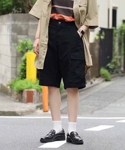 LOOp Carhartt ダークグレー カーゴショートパンツ 32 Carhartt/カーハート Rugged Flex Relaxed Fit Canvas Cargo