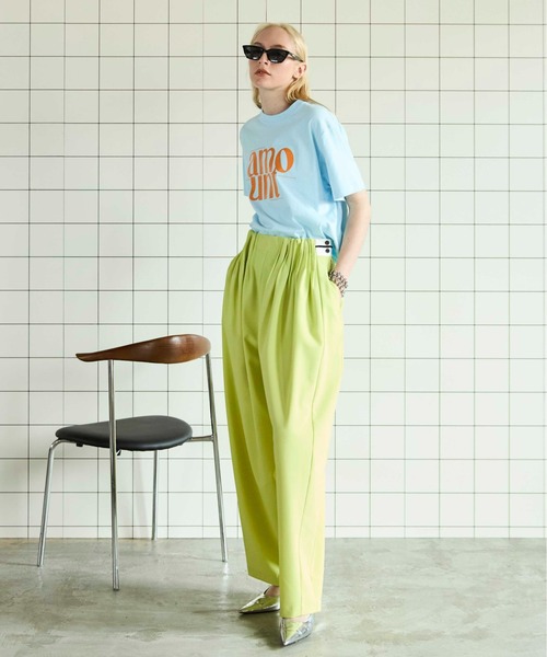 MAISON SPECIAL メゾンスペシャル パンツ　レディース MAISON SPECIAL カーゴパンツ Zip Design Satin Cargo Pants