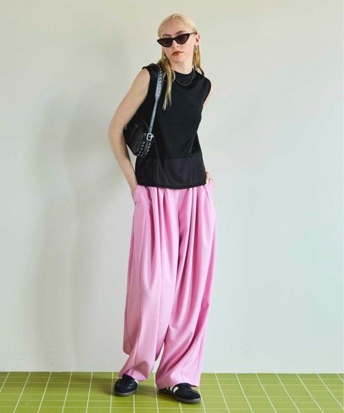 MAISON SPECIAL パンツ MAISON SPECIAL パンツ Pintuck Volume Pants/ピンタック