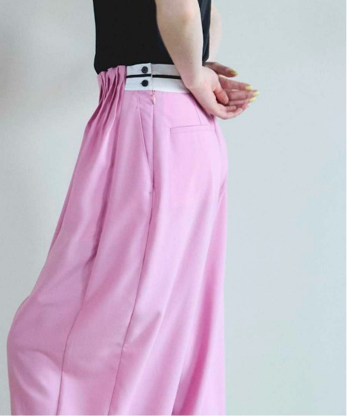 MAISON SPECIAL（メゾンスペシャル） パンツ Pintuck Volume Pants