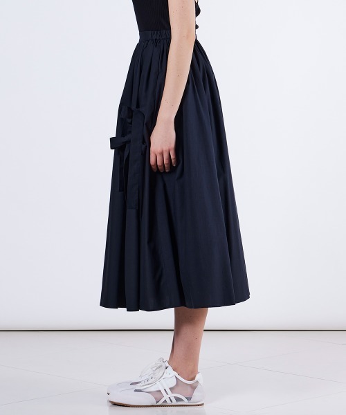 DOUBLE STANDARD CLOTHING スカート リボンタイプライタスカート
