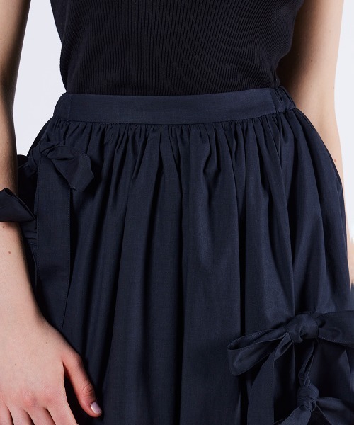 DOUBLE STANDARD CLOTHING リボンタイプライタスカート DOUBLE STANDARD CLOTHING スカート リボンタイプライタスカート