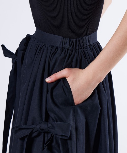 DOUBLE STANDARD CLOTHING リボンタイプライタスカート DOUBLE STANDARD CLOTHING スカート リボンタイプライタスカート