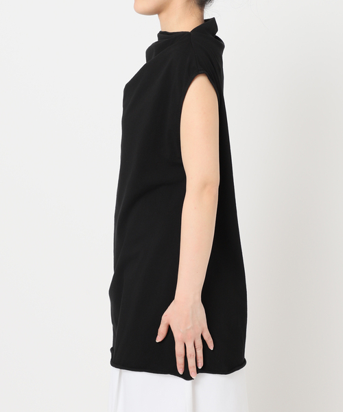 CITYSHOP(シティショップ) ASYMMETRY CUTTING シャツ ASYMMETRY CUT TOP：カットソー（Tシャツ／カットソー