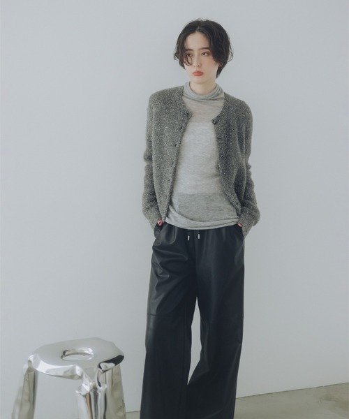 B:MING by BEAMS  ラメニットカーディガン B:MING by BEAMS（ビーミングバイビームス）の「B:MING by BEAMS