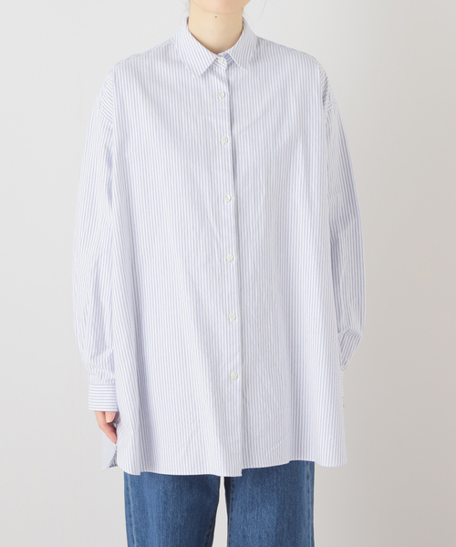 「JOURNAL STANDARD LUXE」 長袖シャツ FREE ブルー レディース