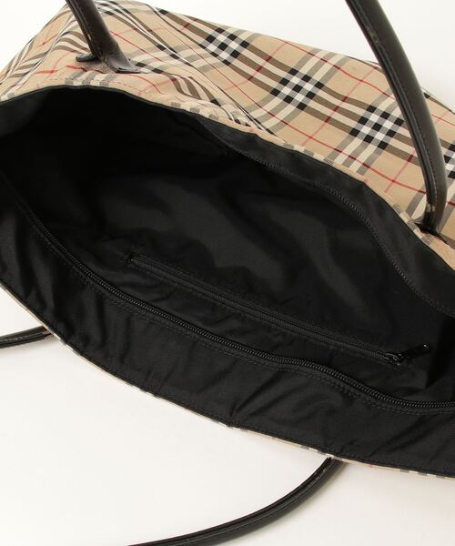 BURBERRY BLUE LABEL チェック柄トートバッグ BURBERRY BLUE LABEL - バーバリーブルーレーベル ノバチェック