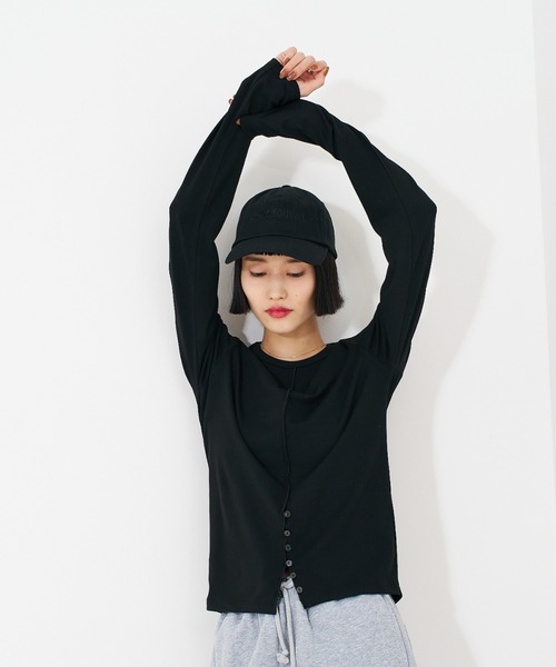 LY キャップ 帽子 「LY」Garabato cap 落書き風 刺繍 ロゴ キャップ