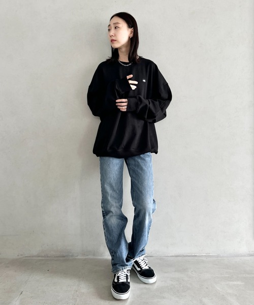 ノースフェイススタンダード トレーナー Lサイズ THE NORTH FACE トレーナー スウェット 国内未発売 FACE(ザ