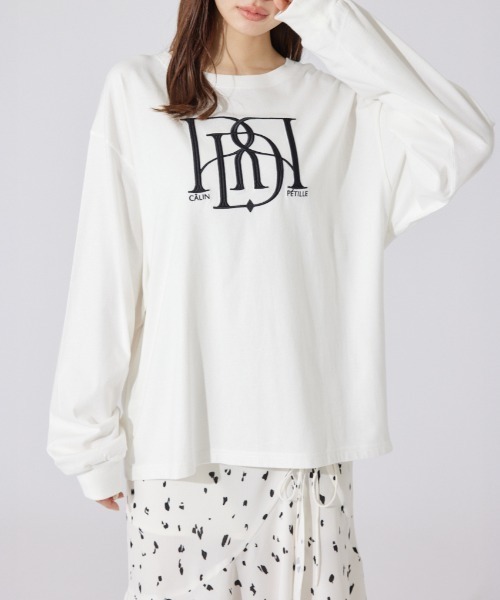 tシャツ 「WEB限定」RDロゴロングTシャツ 秋服 レディース