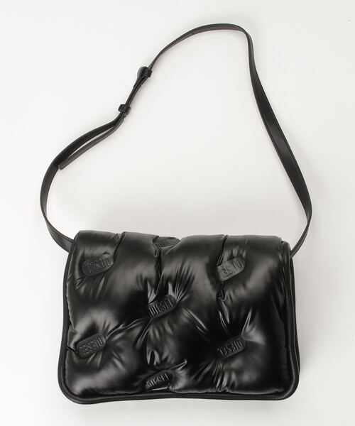 DIESEL 「DIESEL」 ショルダーバッグ UNI ブラック レディース