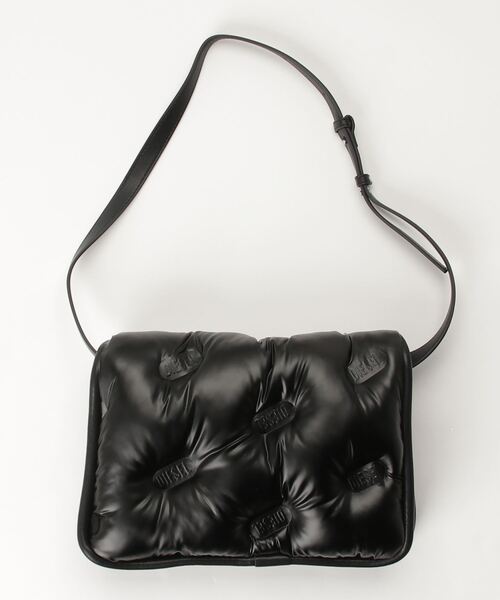 DIESEL 「DIESEL」 ショルダーバッグ UNI ブラック レディース
