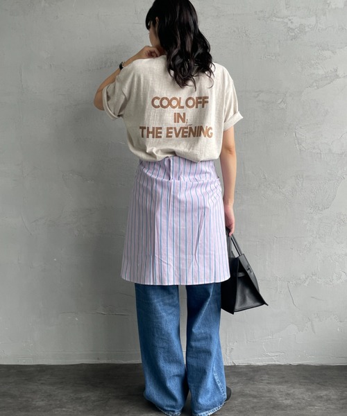 tシャツ 「Americana/アメリカーナ」 バックプリントロゴＴシャツ レディース AMERICANA tシャツ 「Americana/アメリカーナ」 バックプリント