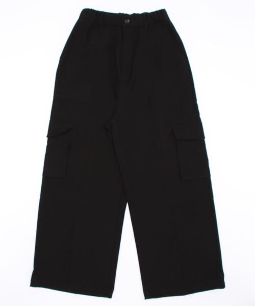 「JEANASIS」 カーゴパンツ MEDIUM ブラック レディース