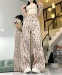 スウェットパンツ ジャージ 美脚見えゆるスポパ...の詳細画像2