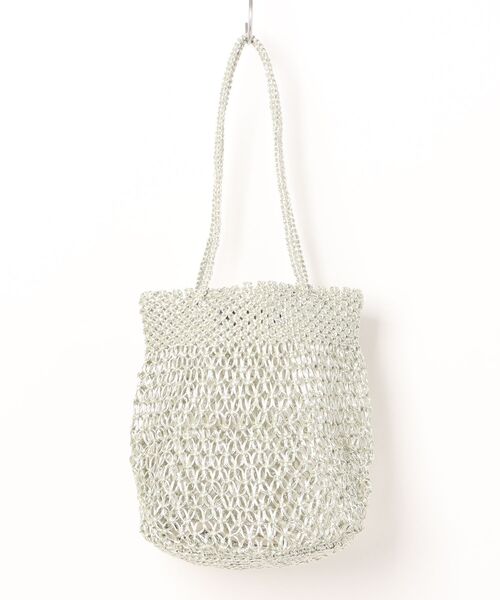 the bagmati バッグ　シルバー The Bagmati（ザバグマティ）の「【The Bagmati】メタリック