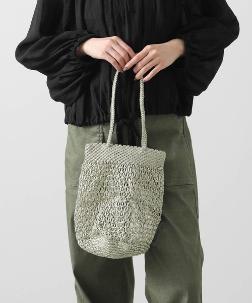 the bagmati バッグ　シルバー コレックス collex 【The Bagmati】 ラメメッシュバッグ