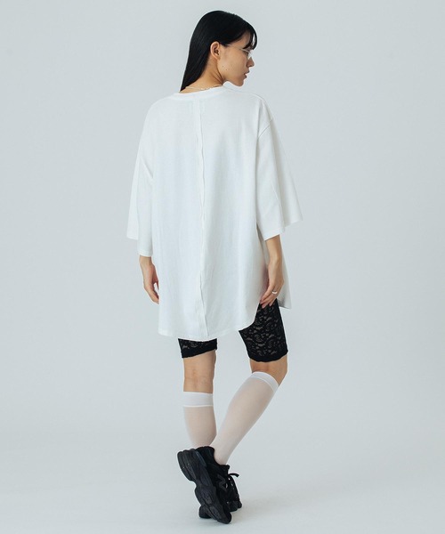 OKIRAKU（オキラク） tシャツ (OKIRAKU×ROSEBUD)GRAPHIC BIG TEE