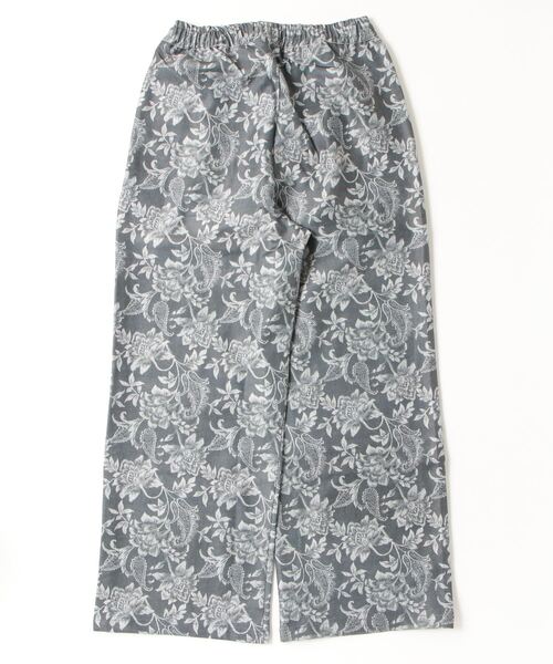 Beno パンツ ゴブラン柄イージーパンツ メンズ レディース