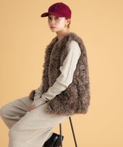 URBAN RESEARCH Sonny Label コート アウター カーリーフェイク