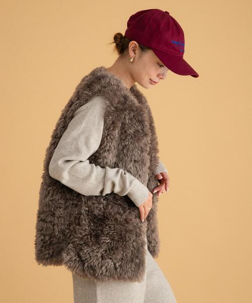 URBAN RESEARCH ファーコート ノーカラーフェイクファーコート | アーバンリサーチ サニー
