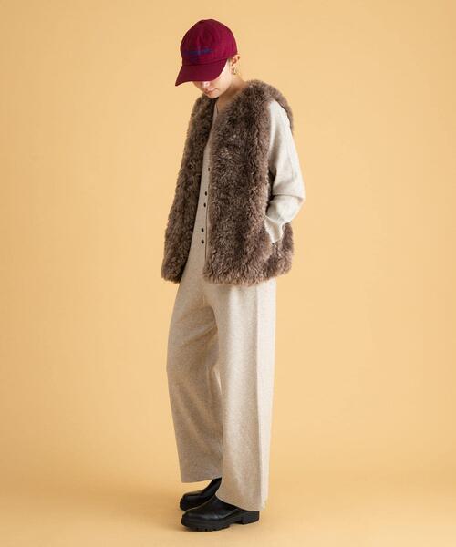 URBAN RESEARCH ファーコート URBAN RESEARCH Sonny Label コート アウター カーリーフェイク