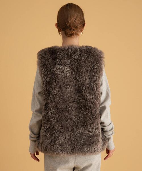 URBAN RESEARCH Sonny Label コート アウター カーリーフェイク