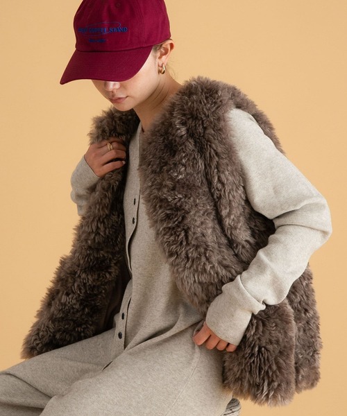 URBAN RESEARCH Sonny Label コート アウター カーリーフェイク
