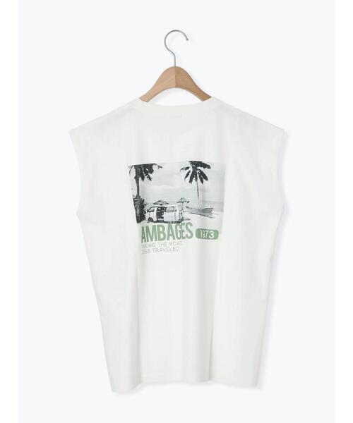 Samansa Mos2（サマンサモスモス） tシャツ 転写バックプリント