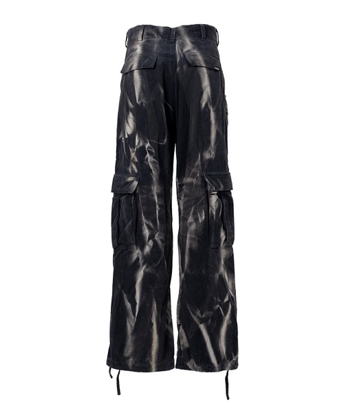 KAMIYA カーゴパンツ Sun Faded Like Corduroy Fatigue Pants メンズ