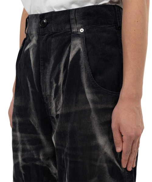 KAMIYA カーゴパンツ Sun Faded Like Corduroy Fatigue Pants メンズ