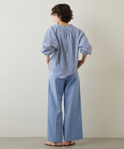 Whim Gazette 「Whim Gazette」 長袖ブラウス FREE ブルー レディース