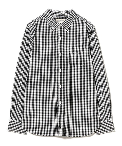 ★日本製 BEAMS BOY ギンガムチェック ボタンダウン シャツ ブラウス BEAMS BOY - ☆日本製 BEAMS BOY ギンガムチェック ボタンダウン