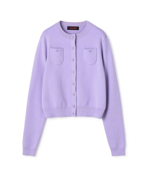 CABaN（キャバン） カーディガン コットンカシミヤ クルーネック