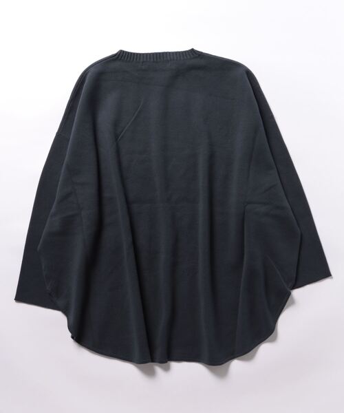 「conges payes ADIEU TRISTESSE」 長袖ニット FREE ネイビー レディース_画像2