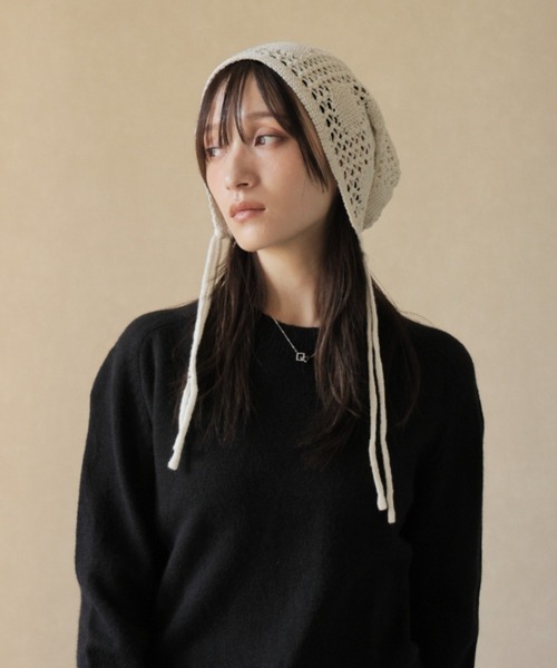 【よし】CASEY CASEY ニット帽 CASEY CASEYUNISEX モスステッチニットキャップ / GREEN