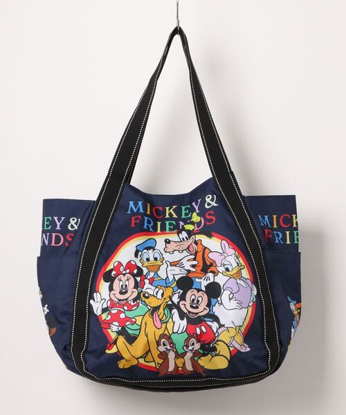 Disney（ディズニー） トートバッグ 大きめ Disneyバルーントート