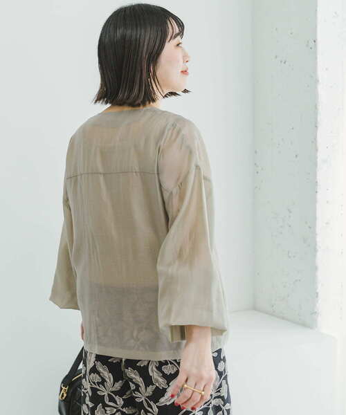 「ITEMS URBANRESEARCH」 ブルゾン FREE ブラウン レディース_画像3