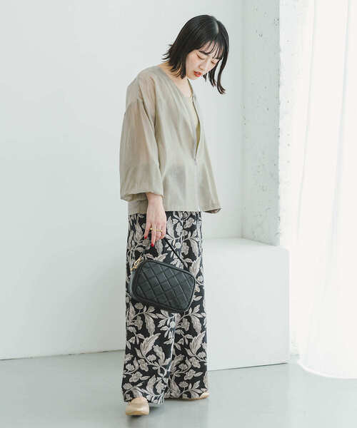 「ITEMS URBANRESEARCH」 ブルゾン FREE ブラウン レディース_画像7