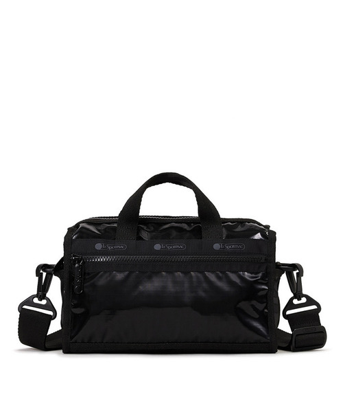 新品 レスポートサック LeSportsac ショルダーバッグ BAG ブラックシャイン LeSportsac（レスポートサック） ショルダーバッグ バッグ MINI DUFFEL
