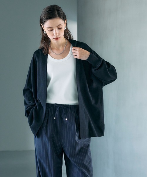 レディースカーディガン、ボレロ（素材：絹、シルク）｜トップス