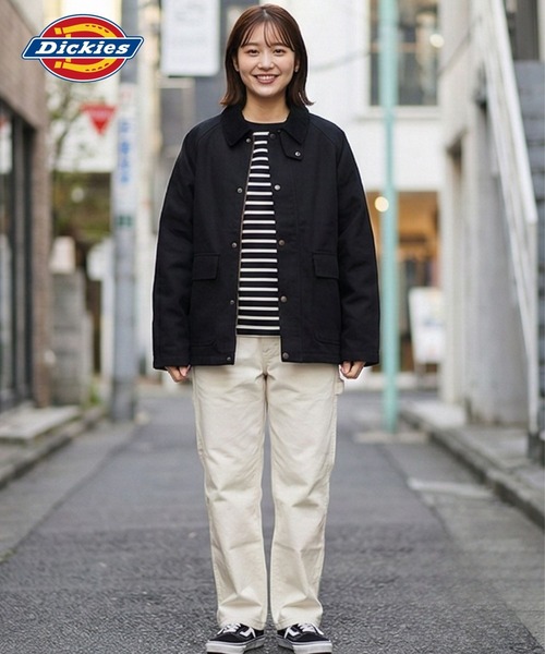 Dickies（ディッキーズ） ブルゾン アウター 襟コーデュロイ ダック
